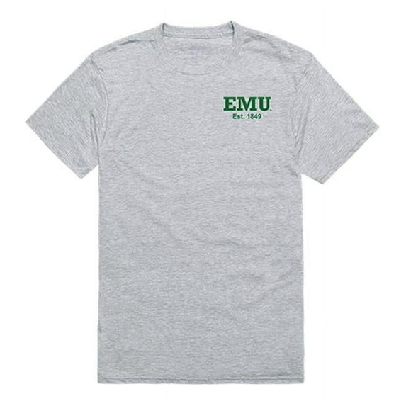 W Republic 528-295-HGY-05 Eastern Michigan University Practice T-Shirt, Heather Grey - 2XL