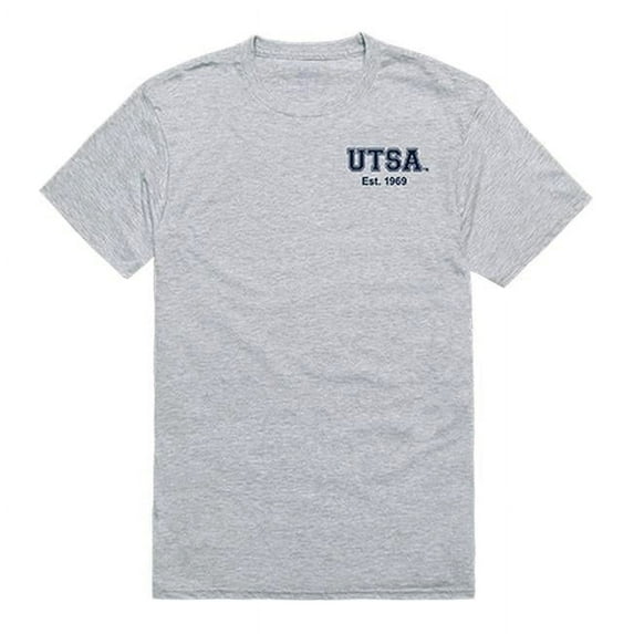 W Republic 528-435-HGY-05 The University of Texas at San Antonio Men Practice T-Shirt, Heather Grey - 2XL