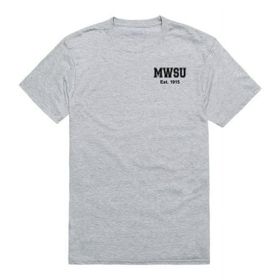 W Republic 528-439-HGY-01 Missouri Western State University Practice T-Shirt, Heather Grey - Small