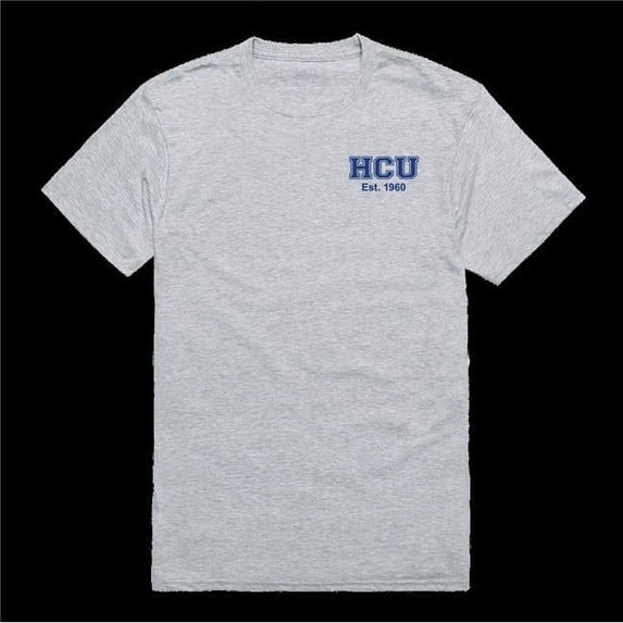 W Republic 528-524-HG2-01 Houston Christian University Huskies Practice T-Shirt, Heather Grey - Small
