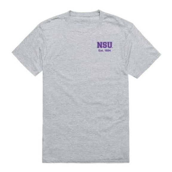 W Republic 528-689-HGY-05 Northwestern State University Demons Practice T-Shirt, Heather Grey - 2XL