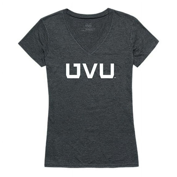 W Republic 529-210-HCH-05 University of Texas Rio Grande Valley Women Institutional T-Shirt, Heather Charcoal - 2XL