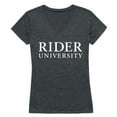 thumbnail image 1 of W Republic 529-368-HCH-03 Rider University Women Institutional T-Shirt, Heather Charcoal - Large, 1 of 1