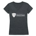 thumbnail image 1 of W Republic 529-396-HCH-01 University of Toledo Women Institutional T-Shirt, Heather Charcoal - Small, 1 of 1
