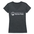 thumbnail image 1 of W Republic 529-412-HCH-02 University of Wisconsin-Stevens Point Women Institutional T-Shirt, Heather Charcoal - Medium, 1 of 1
