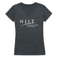 thumbnail image 1 of W Republic 529-555-HCH-02 New Jersey Institute of Technology Highlanders Women Institutional T-Shirt, Heather Charcoal - Medium, 1 of 1