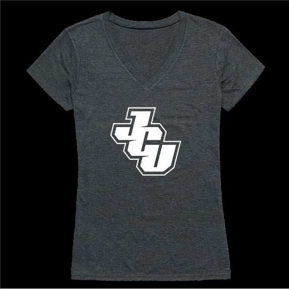 W Republic 529-694-HCH-02 John Carroll University Blue Streaks Women Institutional T-Shirt, Heather Charcoal - Medium