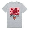 thumbnail image 1 of W Republic 530-189-HGY-05 University of Louisiana at Lafayette Men Workout T-Shirt, Heather Grey - 2XL, 1 of 1