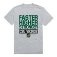 thumbnail image 1 of W Republic 530-282-HGY-02 Cleveland State University Men Workout T-Shirt, Heather Grey - Medium, 1 of 1