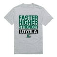 thumbnail image 1 of W Republic 530-332-HGY-02 Loyola University Maryland Men Workout T-Shirt, Heather Grey - Medium, 1 of 1