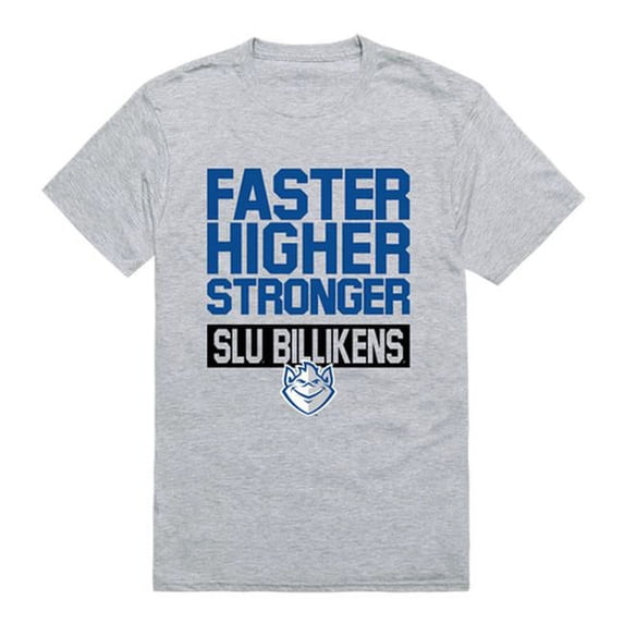 W Republic 530-428-HGY-04 Saint Louis University Workout T-Shirt, Heather Grey - Extra Large