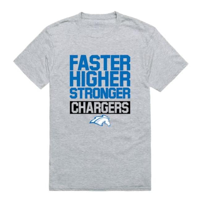 W Republic Apparel The University of Alabama in Huntsville Chargers Football T-Shirt Tee, Medium