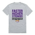 thumbnail image 1 of W Republic 530-658-HGY-03 Kansas Wesleyan University Coyotes Workout T-Shirt, Heather Grey - Large, 1 of 1