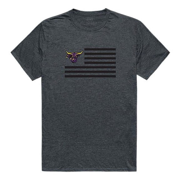 W Republic 531-132-HCH-01 Minnesota State University, Mankato Men Flag T-Shirt, Heather Charcoal - Small