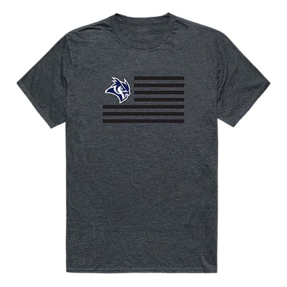 W Republic 531-172-HCH-03 Rice University Flag T-Shirt, Heather Charcoal 2 - Large