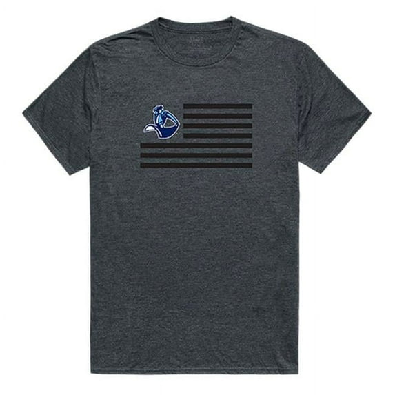 W Republic 531-197-HCH-03 University of San Diego Flag T-Shirt, Heather Charcoal 2 - Large