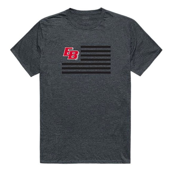 W Republic 531-205-HCH-04 California State University East Bay Flag T-Shirt, Heather Charcoal 2 - Extra Large