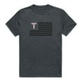 thumbnail image 1 of W Republic 531-254-HCH-01 Troy University Men Flag T-Shirt, Heather Charcoal - Small, 1 of 1