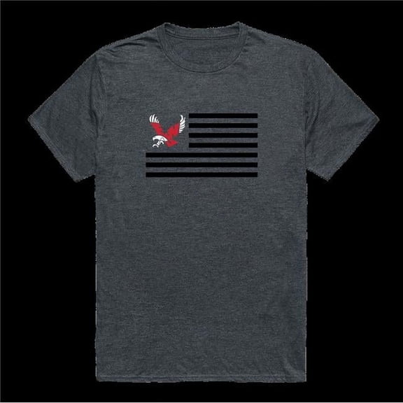 W Republic 531-296-HC2-02 Eastern Washington University Eagles Flag T-Shirt, Heather Charcoal - Medium
