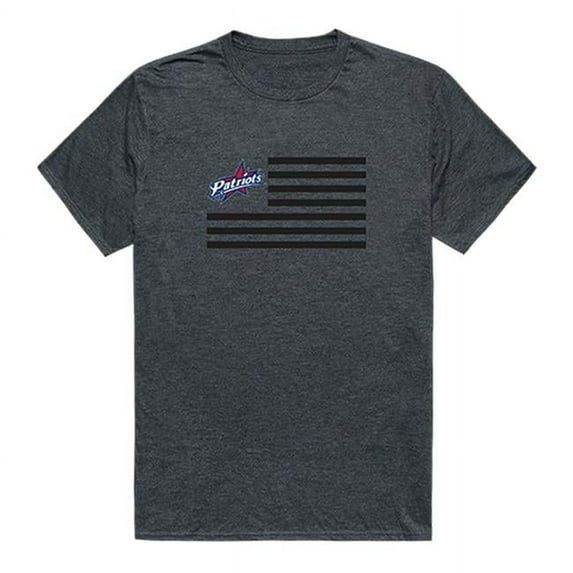 W Republic 531-306-HCH-04 Francis Marion University Men Flag T-Shirt, Heather Charcoal - Extra Large