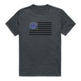 thumbnail image 1 of W Republic 531-308-HCH-04 Grand Valley State University Men Flag T-Shirt, Heather Charcoal - Extra Large, 1 of 1