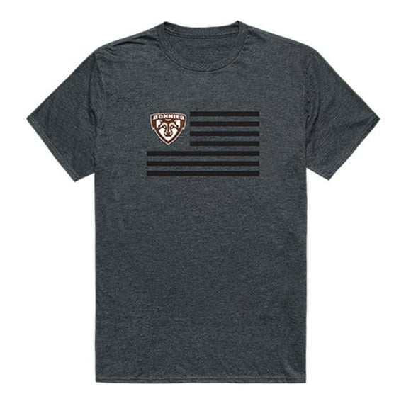 W Republic 531-386-HCH-05 St. Bonaventure University Flag T-Shirt, Heather Charcoal 2 - 2XL