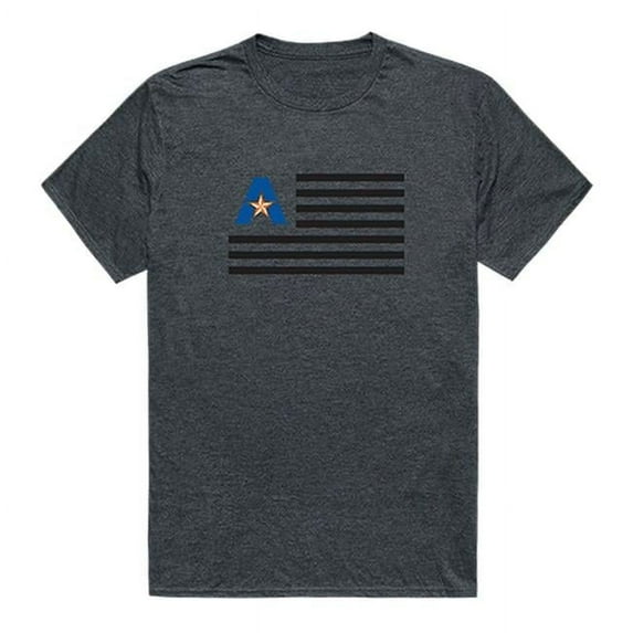 W Republic 531-433-HCH-01 University of Texas at Arlington Flag Short Sleeve T-Shirt, Heather Charcoal - Small