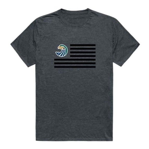 W Republic 531-474-HCH-04 Salve Regina University Seahawks Flag T-Shirt, Heather Charcoal - Extra Large