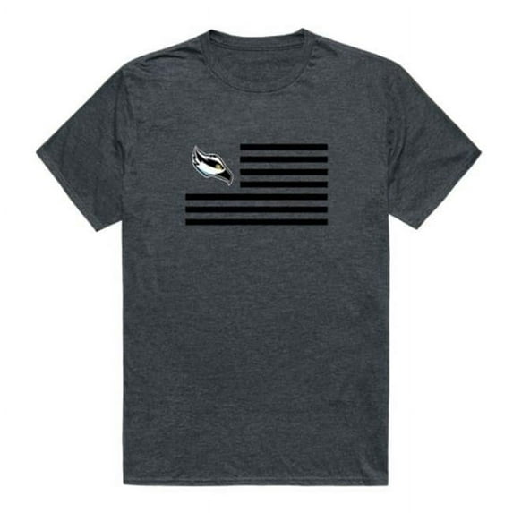 W Republic 531-711-HCH-05 University of North Florida Ospreys Flag T-Shirt, Heather Charcoal - 2XL