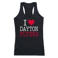 thumbnail image 1 of W Republic 532-119-BLK-03 University of Dayton Women Love Tank Top, Black & White - Large, 1 of 1
