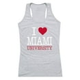 thumbnail image 1 of W Republic 532-131-HGY-05 Miami University Love Tank for Women, Heather Grey - 2XL, 1 of 1