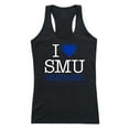 thumbnail image 1 of W Republic 532-150-BLK-05 Southern Methodist University Love Tank for Women, Black & White - 2XL, 1 of 1