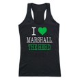 thumbnail image 1 of W Republic 532-190-BLK-01 Marshall University Women I Love Tank Top, Black & White - Small, 1 of 1