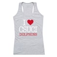 thumbnail image 1 of W Republic 532-204-HGY-05 California State University Channel Islands Women I Love Tank Top, Heather Grey - 2XL, 1 of 1