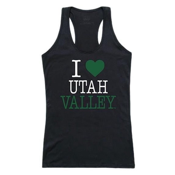 W Republic 532-210-BLK-03 University of Texas Rio Grande Valley Women Love Tank Top, Black & White - Large