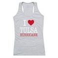 thumbnail image 1 of W Republic 532-249-HGY-02 University of Tulsa Women Love Tank Top, Heather Grey - Medium, 1 of 1