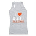 thumbnail image 1 of W Republic 532-269-HGY-04 Bowling Green State University Women Love Tank Top, Heather Grey - Extra Large, 1 of 1
