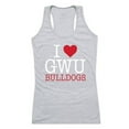 thumbnail image 1 of W Republic 532-307-HGY-03 Gardner-Webb University Women Love Tank Top, Heather Grey - Large, 1 of 1