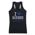 thumbnail image 1 of W Republic 532-338-BLK-01 McNeese State University Women Love Tank Top, Black & White - Small, 1 of 1