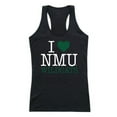 thumbnail image 1 of W Republic 532-357-BLK-03 Northern Michigan University Women Love Tank Top, Black & White - Large, 1 of 1