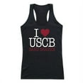 thumbnail image 1 of W Republic 532-383-BLK-02 USCB Love Tank for Women, Black & White - Medium, 1 of 1