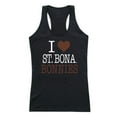 thumbnail image 1 of W Republic 532-386-BLK-02 St. Bonaventure University Love Tank for Women, Black & White - Medium, 1 of 1