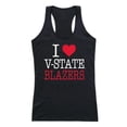 thumbnail image 1 of W Republic 532-398-BLK-05 Valdosta State University Love Tank for Women, Black & White - 2XL, 1 of 1