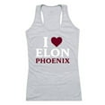 thumbnail image 1 of W Republic 532-517-HGY-02 Elon University Phoenix Women I Love Tank Top, Heather Grey - Medium, 1 of 1