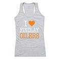 thumbnail image 1 of W Republic 532-518-HGY-04 University of Findlay Oilers Women I Love Tank Top, Heather Grey - Extra Large, 1 of 1