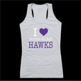 thumbnail image 1 of W Republic 532-654-HGY-03 Hunter College Hawks Women I Love Tank Top, Heather Grey - Large, 1 of 1