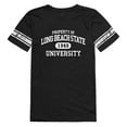 thumbnail image 1 of W Republic 533-109-BLK-02 California State University Long Beach Property T-Shirt for Women, Black & White - Medium, 1 of 1