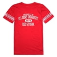 thumbnail image 1 of W Republic 533-152-RED-04 St Johns University Women Property Football Short Sleeve T-Shirt, Red - Extra Large, 1 of 1
