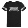 thumbnail image 1 of W Republic 533-156-BLK-01 Western Carolina University Women Property Football Short Sleeve T-Shirt, Black & White - Small, 1 of 1