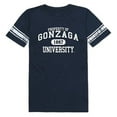 thumbnail image 1 of W Republic 533-187-NVY-03 Gonzaga University Women Property Football Short Sleeve T-Shirt, Navy - Large, 1 of 1